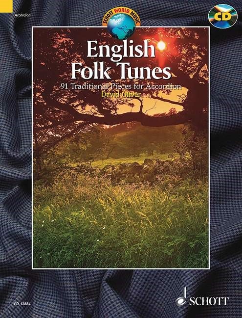 English Folk Tunes - Accordion published by Schott (Book & CD)