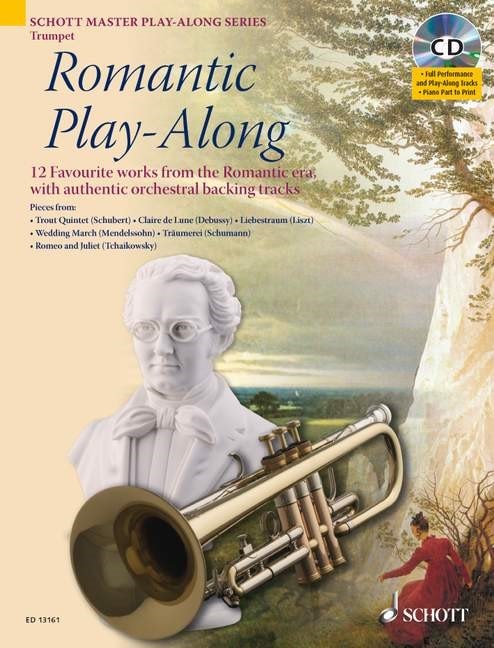 Romantic Play-Along for Trumpet published by Schott