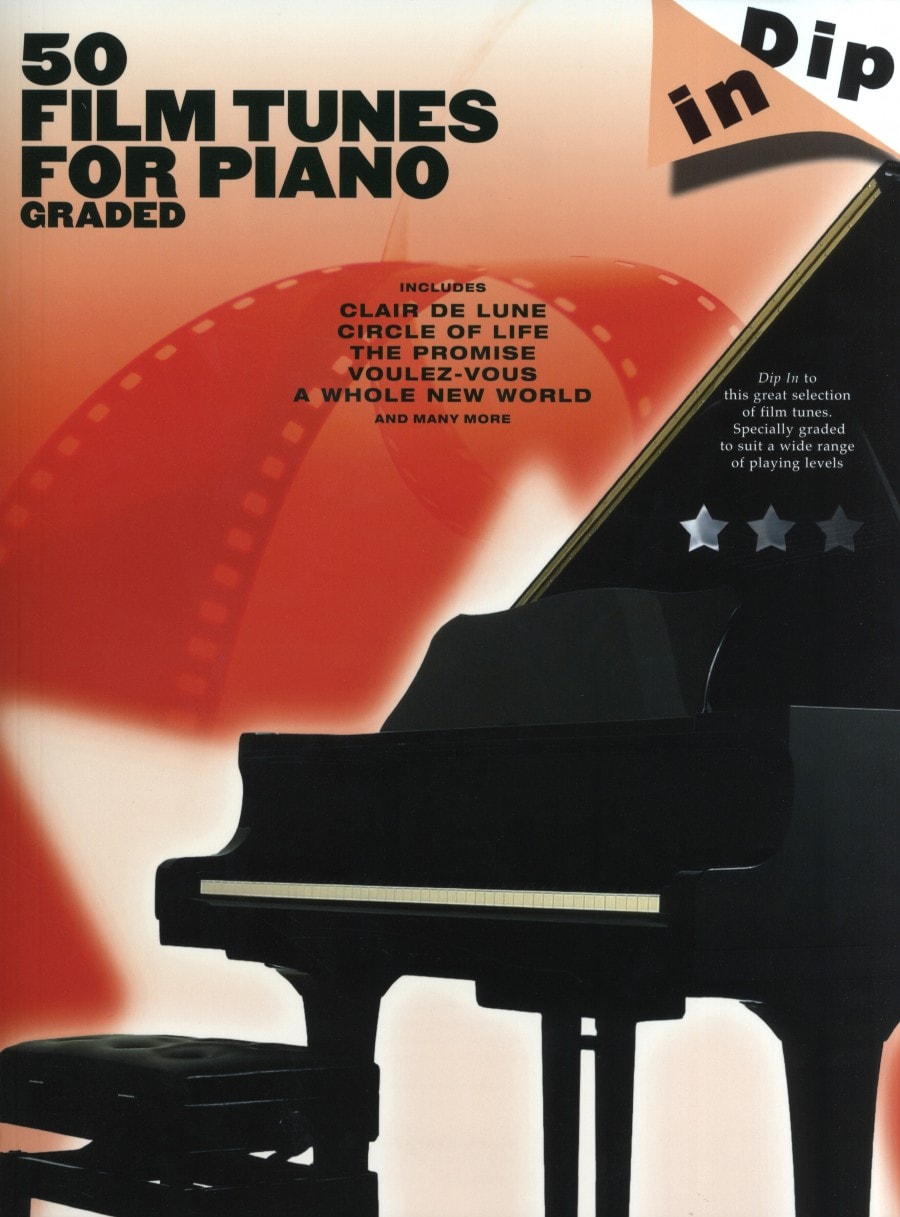 Dip In: 50 Graded Film Tunes for Piano published by Wise