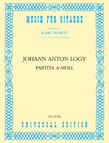 Logy: Partita in A Minor for Guitar published by Universal