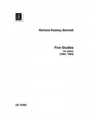 Bennett: Five Studies for Piano published by Universal Edition