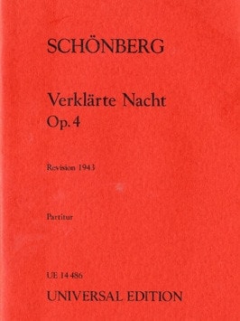 Schoenberg: Verklrte Nacht (Study Score) published by Universal Edition