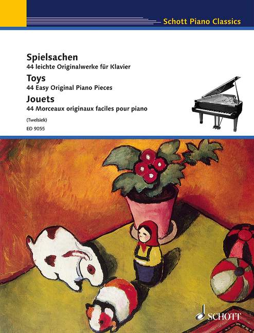 Toys - 44 Easy Original Piano Pieces published by Schott