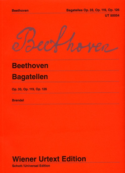 Beethoven: Bagatelles for Piano published by Wiener Urtext