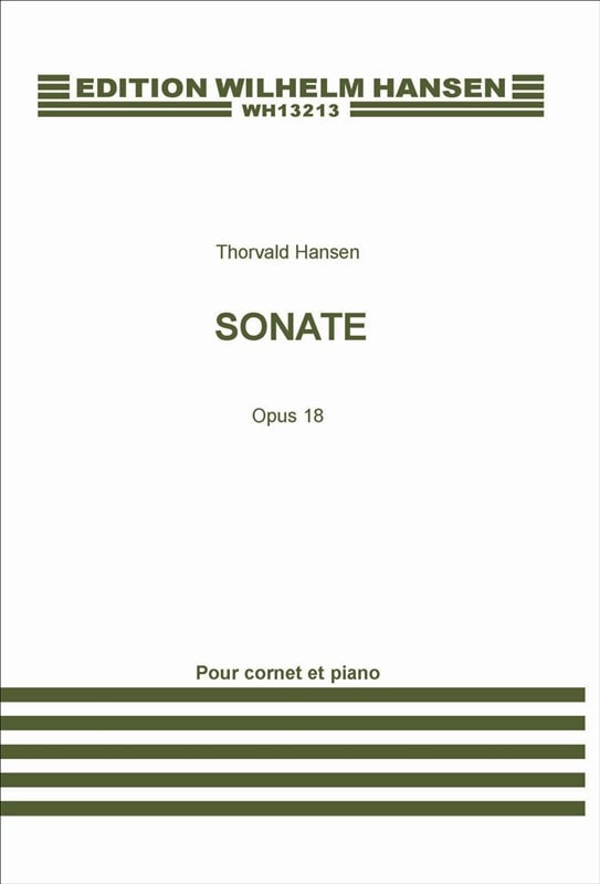 Hansen: Sonata for Cornet Opus 18 by Hansen published