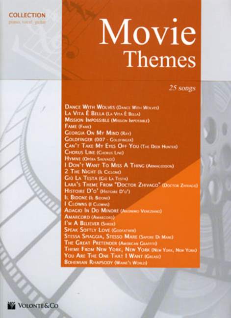 Movie Themes Collection published by Volonte