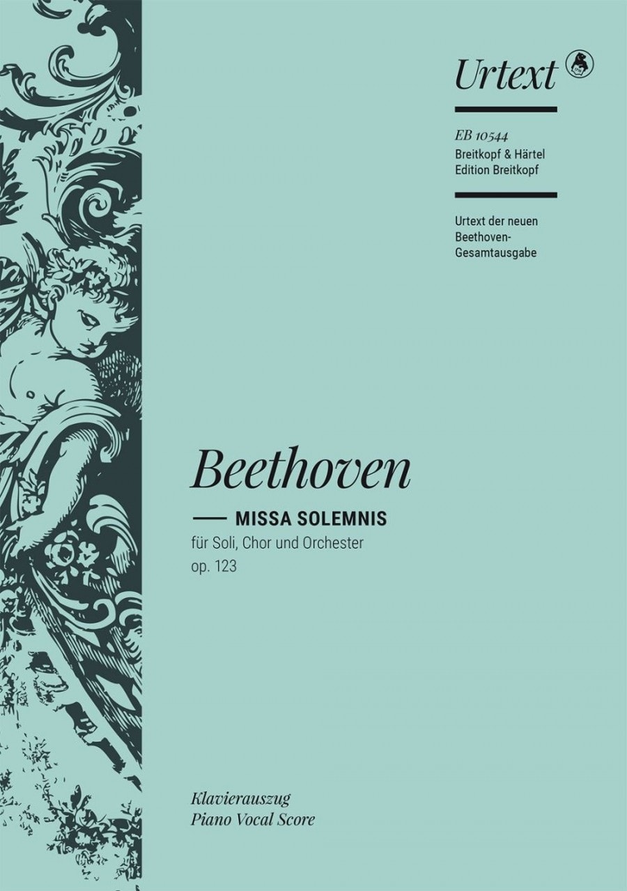 Beethoven: Missa Solemnis published by Breitkopf - Vocal Score