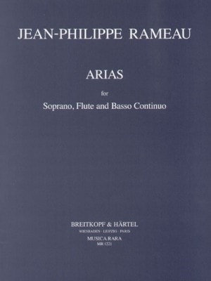 Rameau: Arias for Soprano & Flute published by Musica Rara