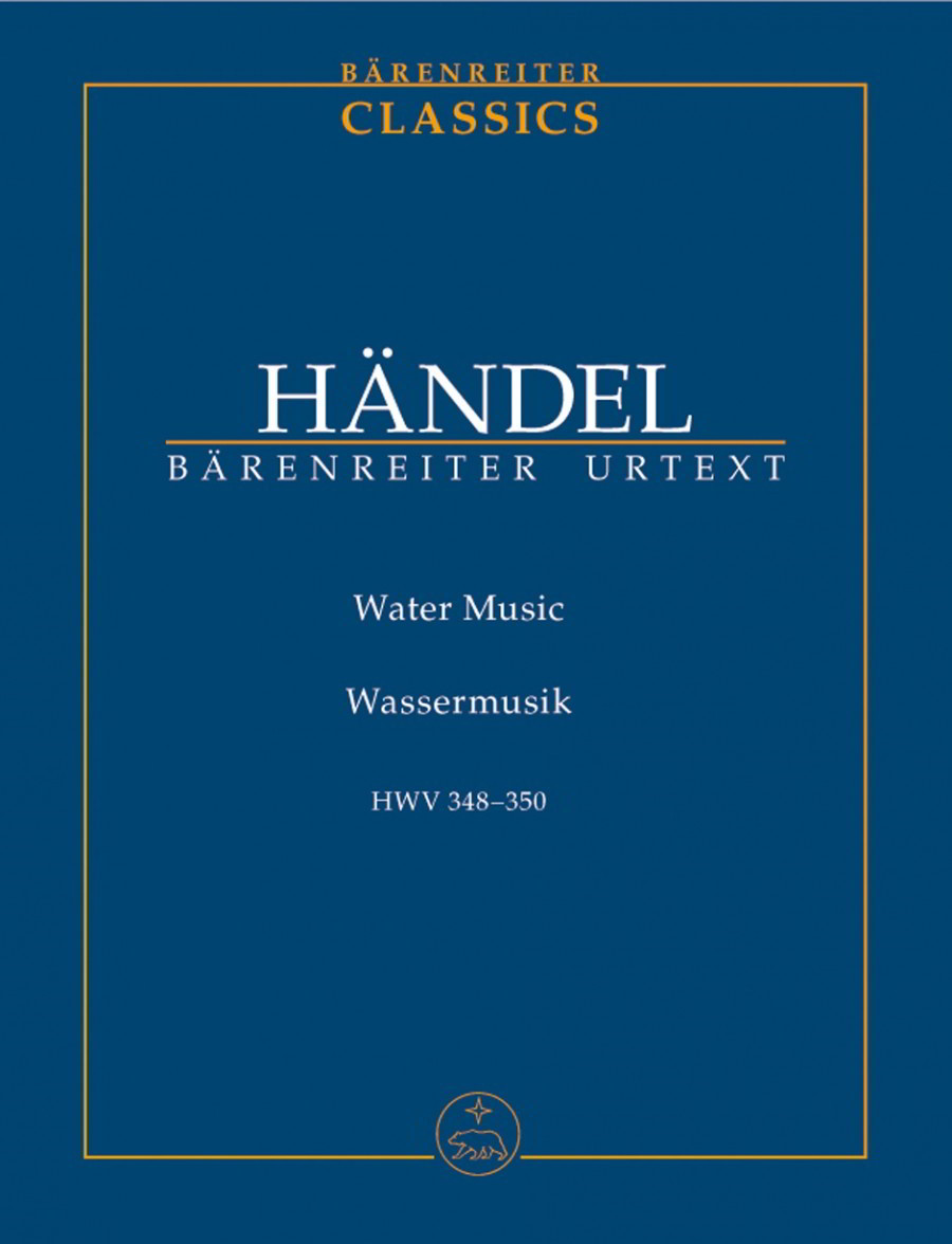 Handel: Water Music (HWV 348-350) (Study Score) published by Barenreiter