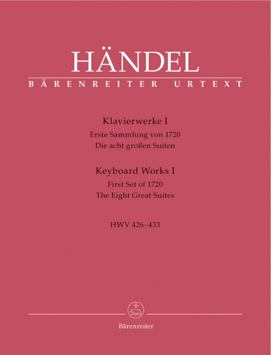 Handel: Keyboard Works 1 - Eight Great Suites published by Barenreiter