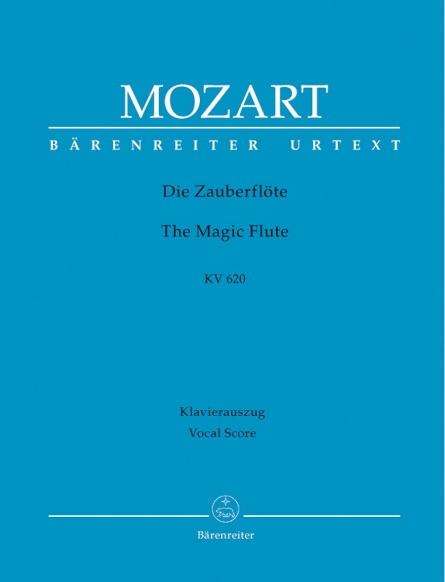 Mozart: Magic Flute (complete opera) (K620) published by Barenreiter Urtext - Vocal Score