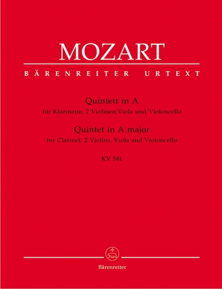 Forwoods ScoreStore Mozart Quintet KV 581 published by