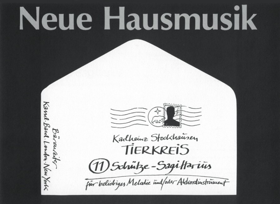 Stockhausen: TIERKREIS - Sagittarius published by Barenreiter