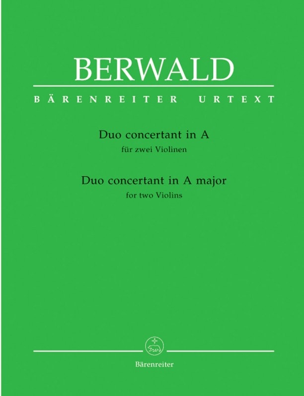 Berwald: Duo Concertant in A published by Barenreiter
