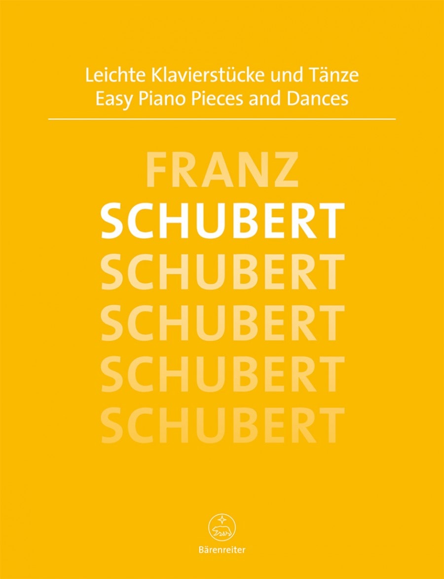 Schubert: Easy Piano Pieces And Dances published by Barenreiter