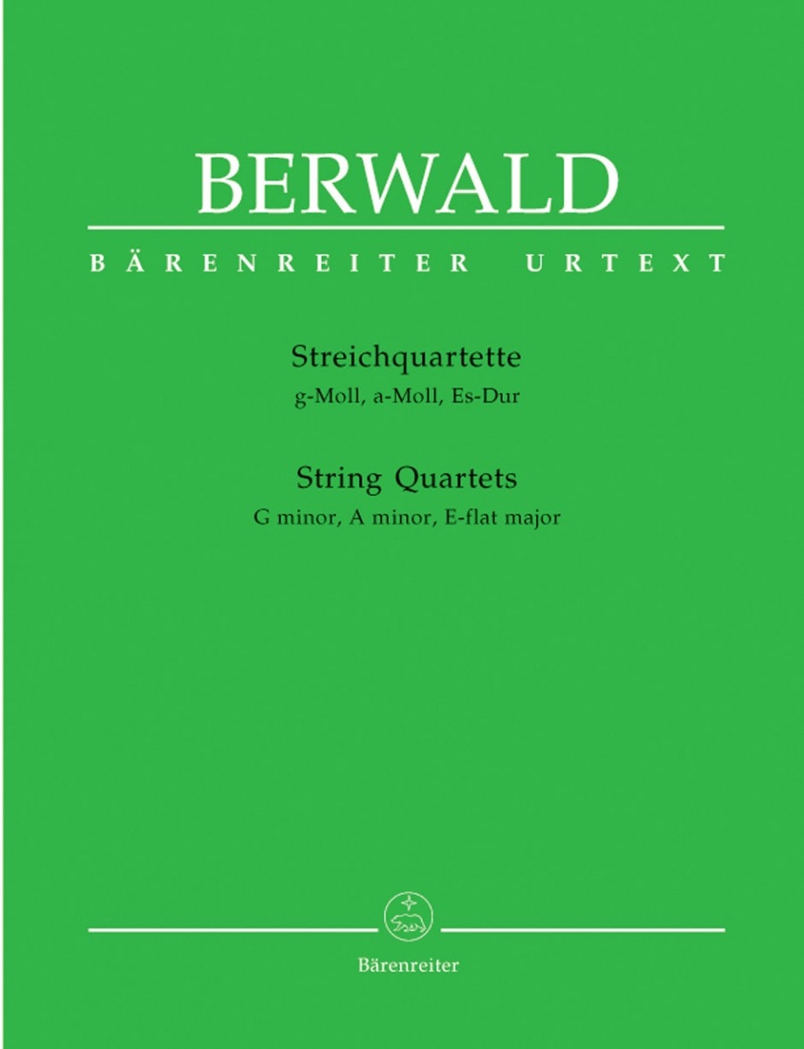 Berwald: String Quartets published by Barenreiter