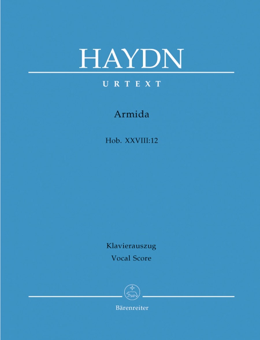 Haydn: Armida Opera (HobXXVIII:12) published by Barenreiter Urtext - Vocal Score