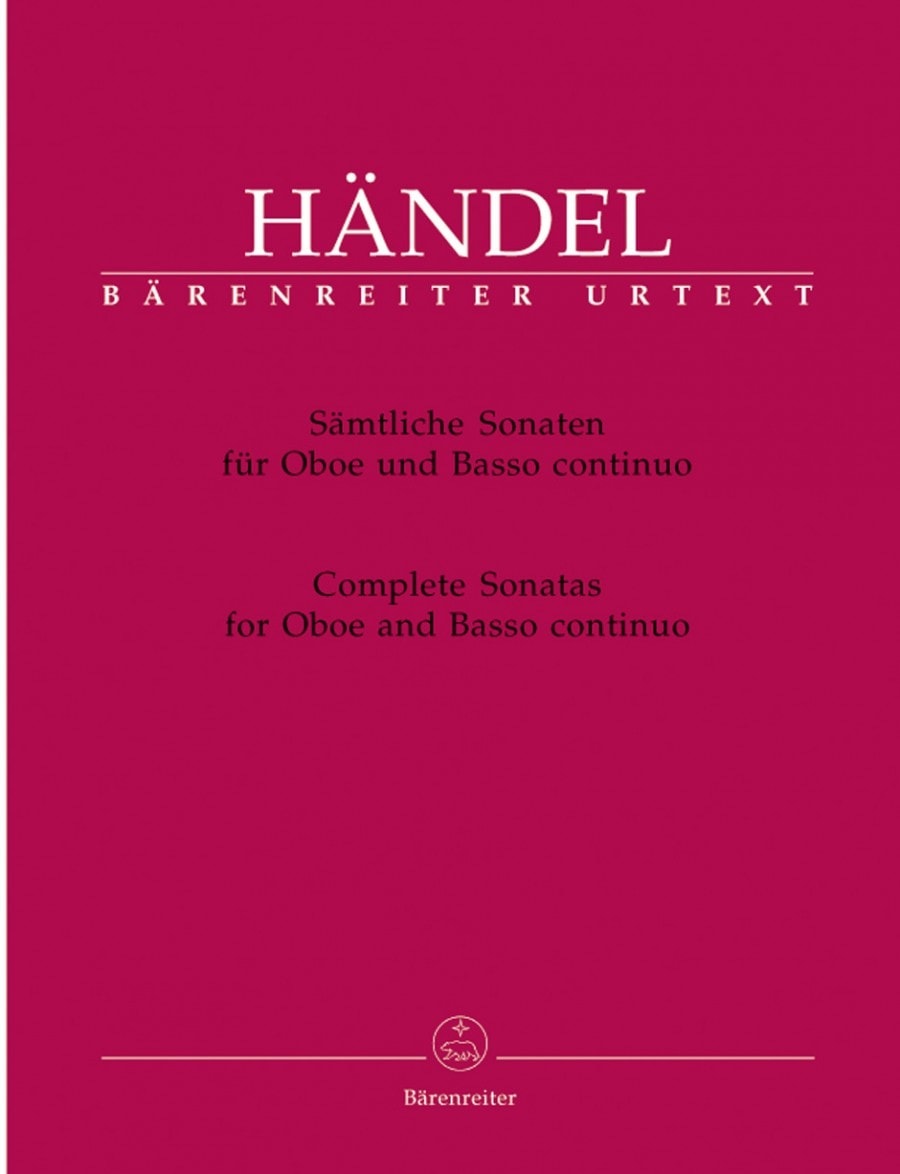 Handel: Complete Sonatas for Oboe and Basso Continuo published by Barenreiter