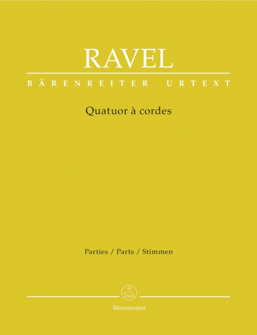 Ravel: String Quartet published by Barenreiter