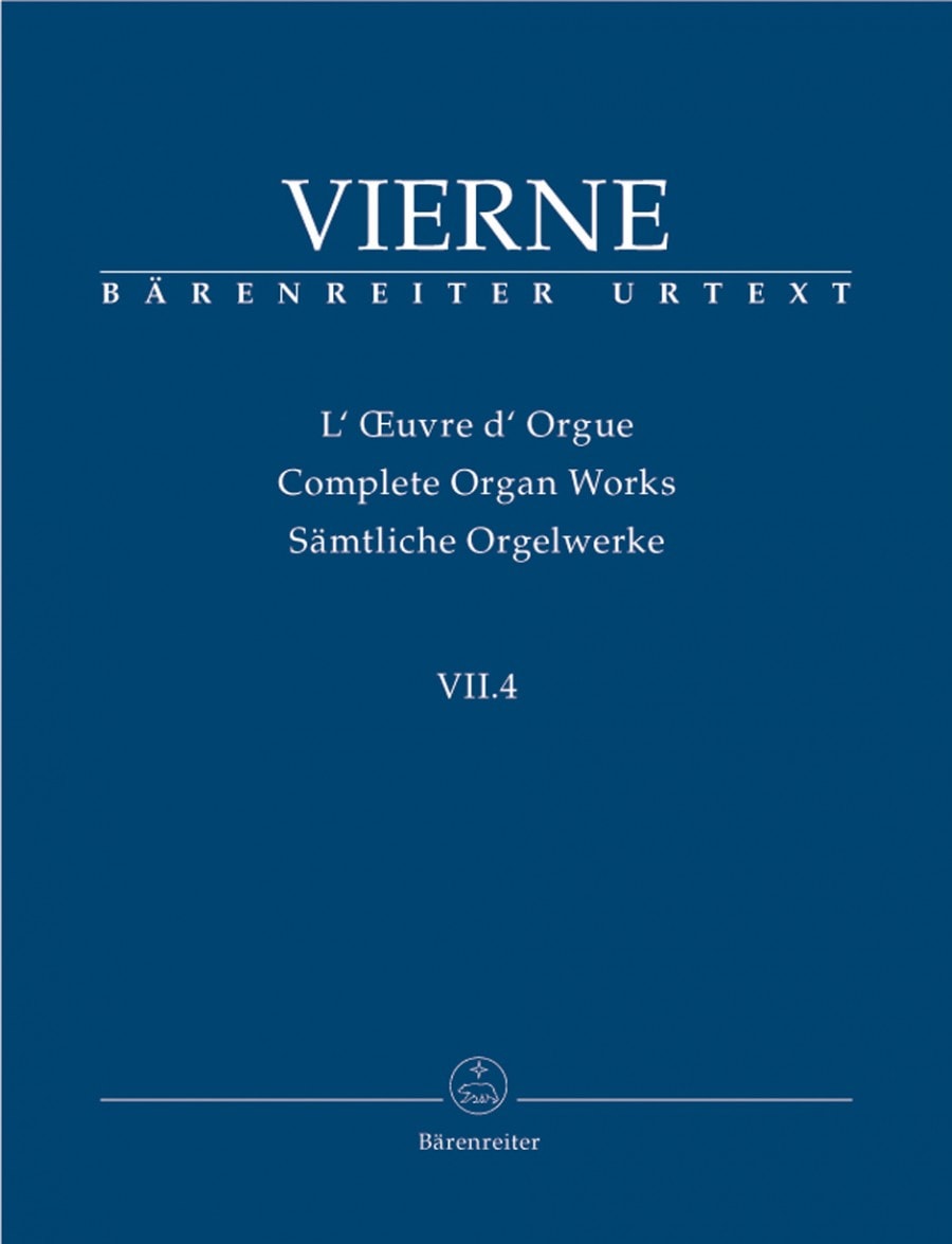 Vierne: Complete Organ Works Vol. 7/4 : Pieces de Fantaisie en quatre suites (Livre IV, 19-24), Op.55