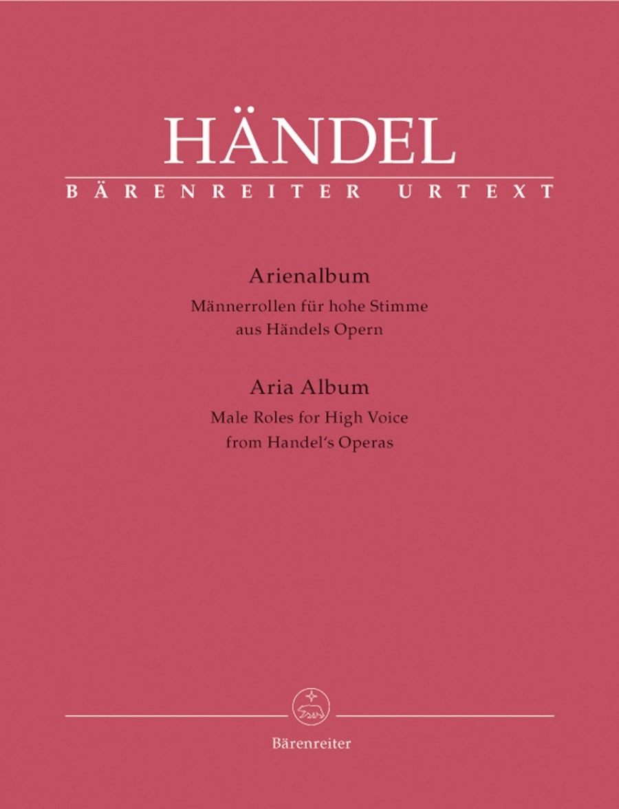Handel: Aria Album. Male Roles for High Voice published by Barenreiter