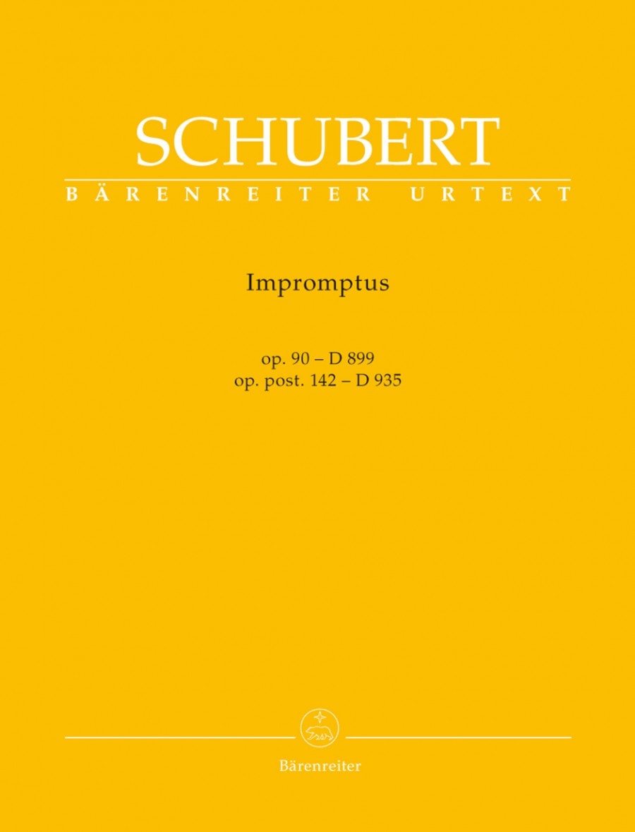 Schubert: Impromptus D899 & D935 for Piano published by Barenreiter