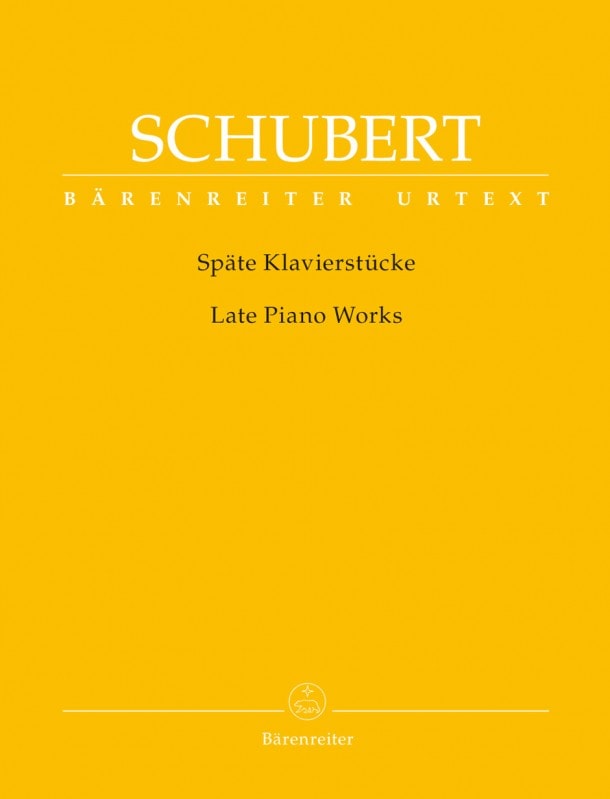Schubert: Late Piano Pieces published by Barenreiter