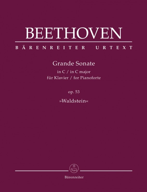 Beethoven: Sonata in C Opus 53 (Waldstein) for Piano published by Barenreiter