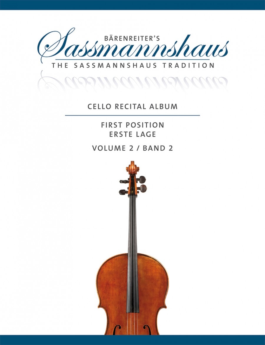 Sassmannshaus Cello Recital Album 2 published by Barenreiter