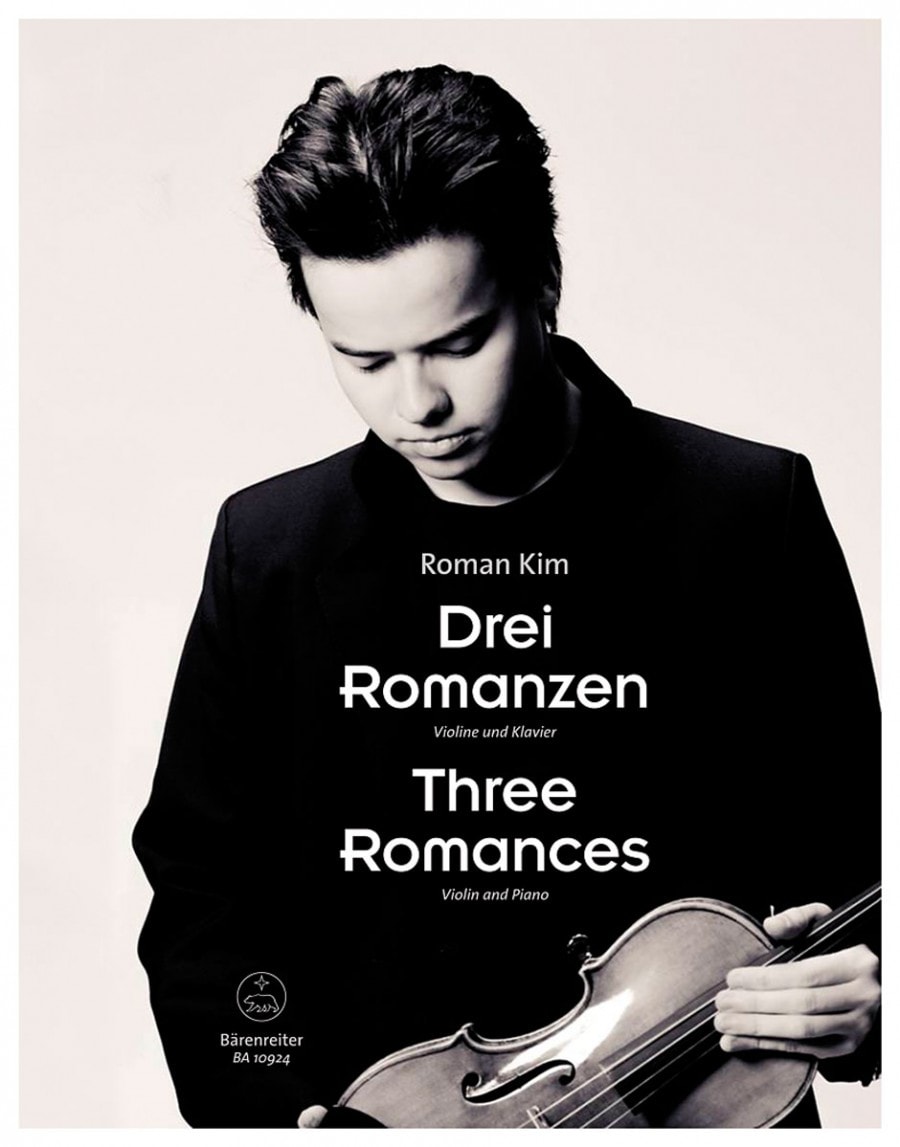 Kim: Three Romances for Violin and Piano published by Barenreiter