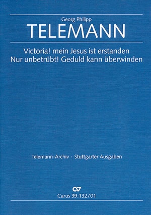 Telemann: Victoria! mein Jesus ist erstanden (TVWV 1:1746) published by Carus - Score