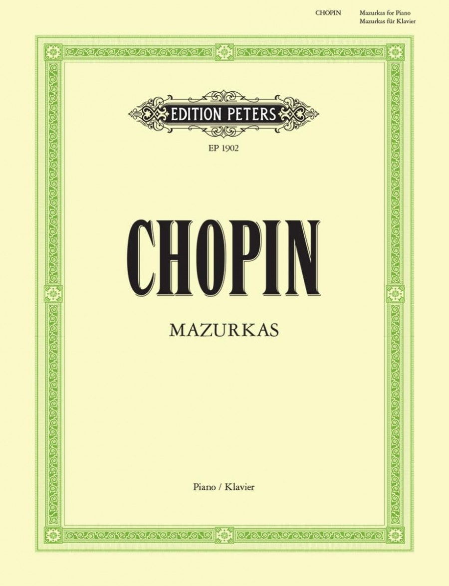 Chopin: Mazurkas for Piano published by Peters