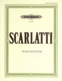 Scarlatti: 24 Sonatas in progressive order for Piano published by Peters