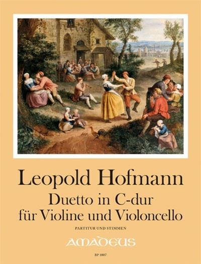 Hofmann: Duet for violin & cello published by Amadeus