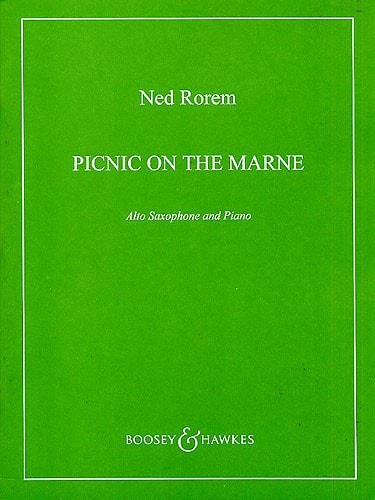 Rorem: Picnic on the Marne for Alto Saxophone published by Boosey & Hawkes