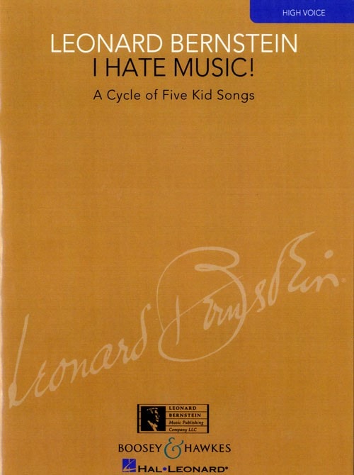 Bernstein: I Hate Music! for High Voice published by Boosey & Hawkes