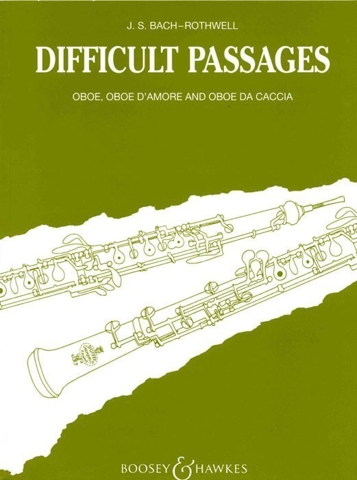 Forwoods ScoreStore Bach Difficult Passages for Oboe published by