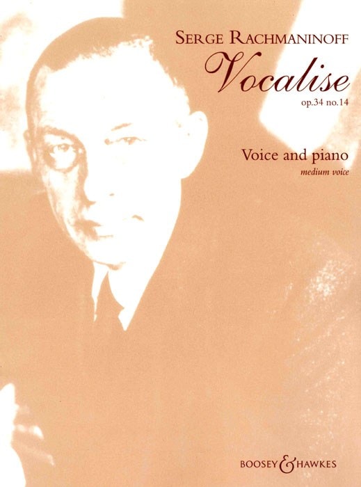 Rachmaninov: Vocalise Opus 34/14 for Voice published by Boosey & Hawkes