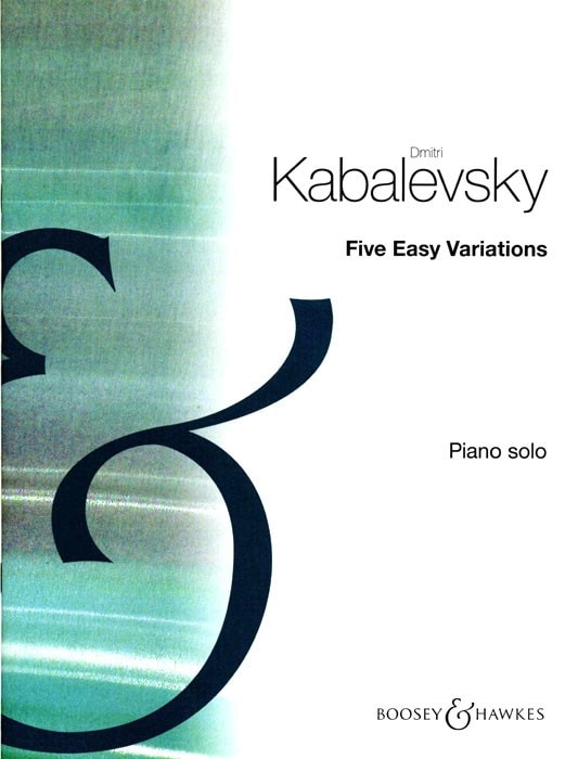 Kabalevsky: 5 Easy Variations for Piano published by Boosey & Hawkes