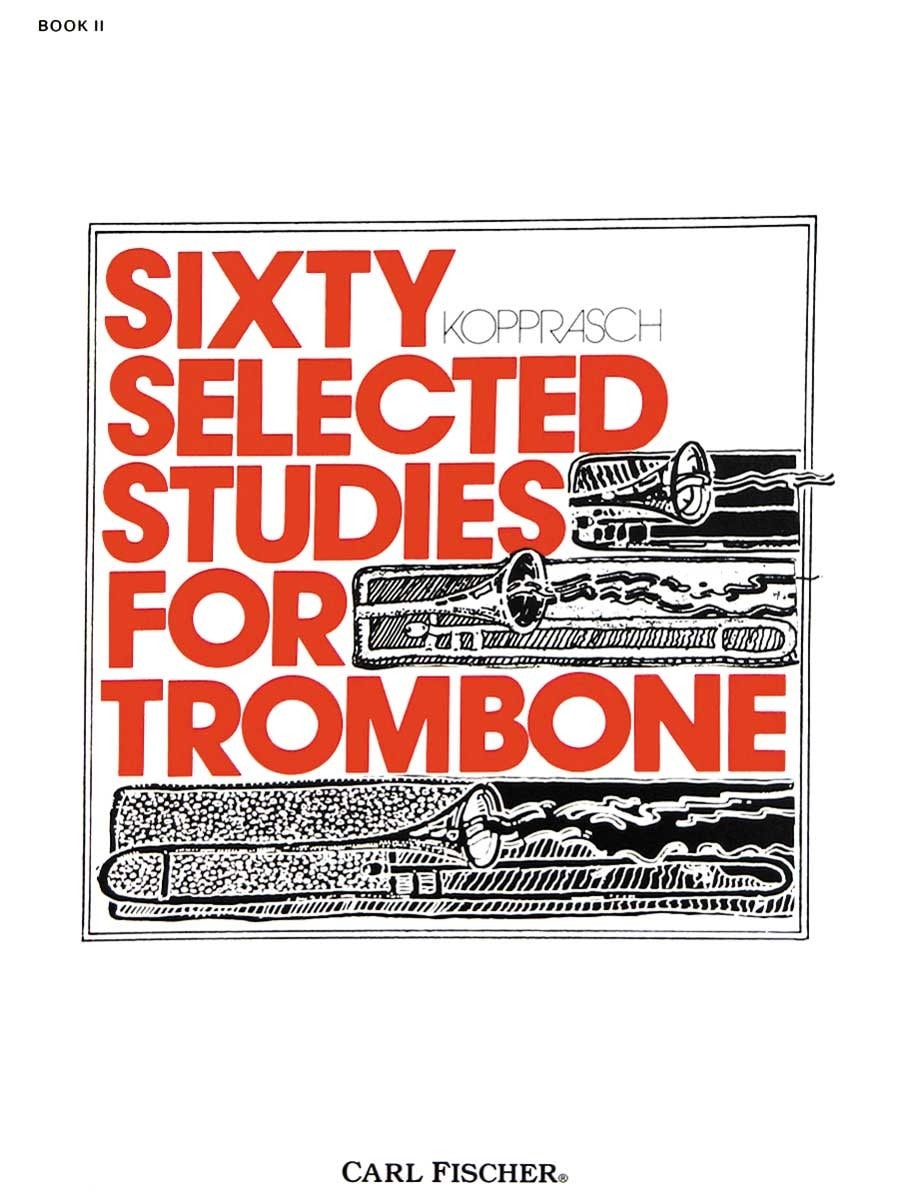 Kopprasch: 60 Studies Book 2 for Trombone published by Carl Fischer