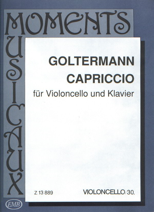 Goltermann: Capriccio for Cello published by EMB
