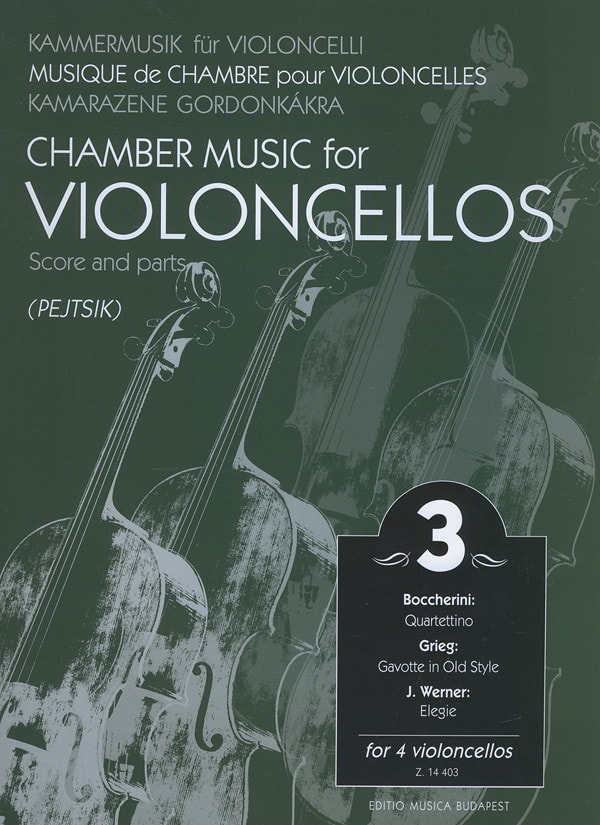 Chamber Music for Cellos Volume 3 published by EMB