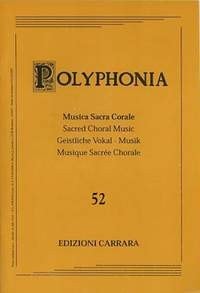 Polyphonia Volume 52 - Ravanello : Missa Choralis (I e II Toni) SATB published by Carrara