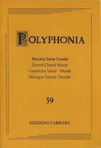 Polyphonia Volume 59 - Hasse : Miserere  SATB published by Carrara