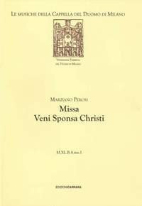 Perosi: Missa Veni Sponsa Christi SATB published Carrara - Vocal Score