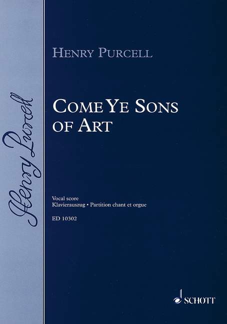 Purcell: Come Ye Sons of Art published by Schott - Vocal Score