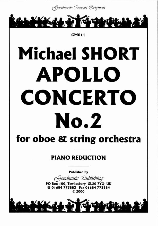 Short: Apollo Concerto No.2 for Oboe published by Goodmusic
