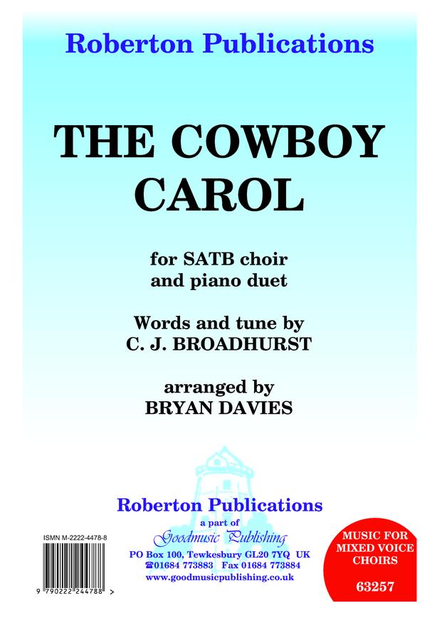 Broadhurst: Cowboy Carol SATB published by Roberton