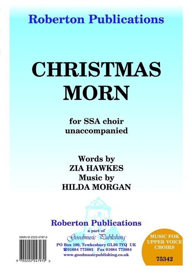 Morgan: Christmas Morn SSA published by Roberton