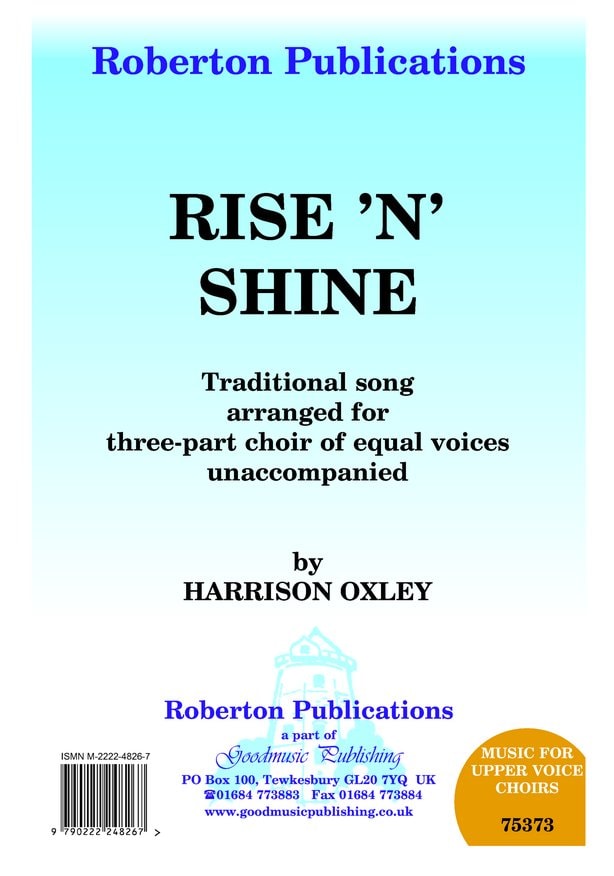 Oxley: Rise 'n' Shine SSA published by Roberton